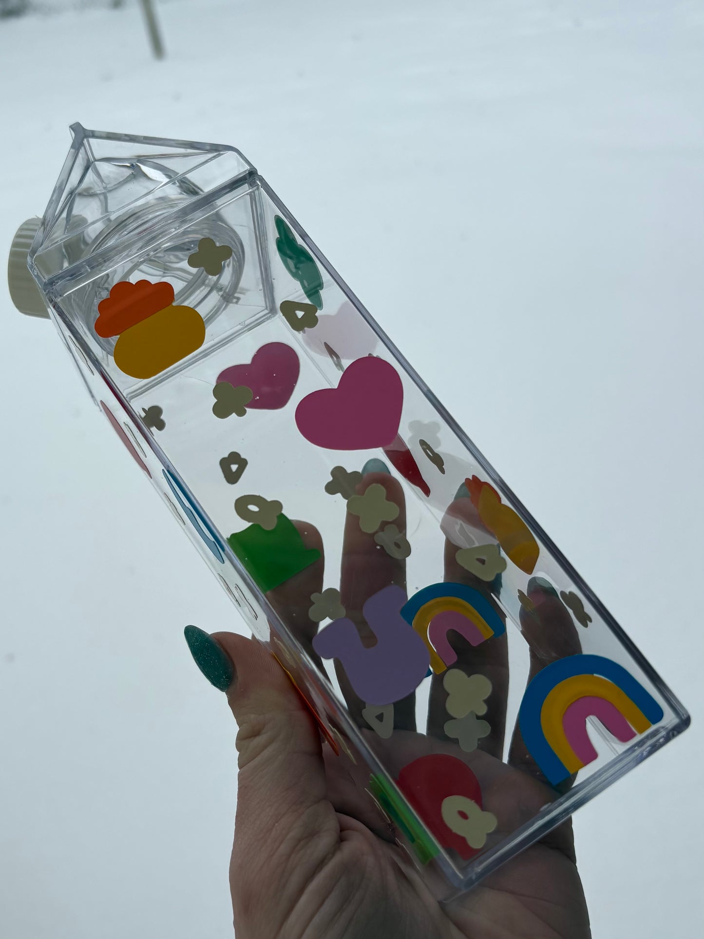 Lucky Charms Milk Carton Water Bottle