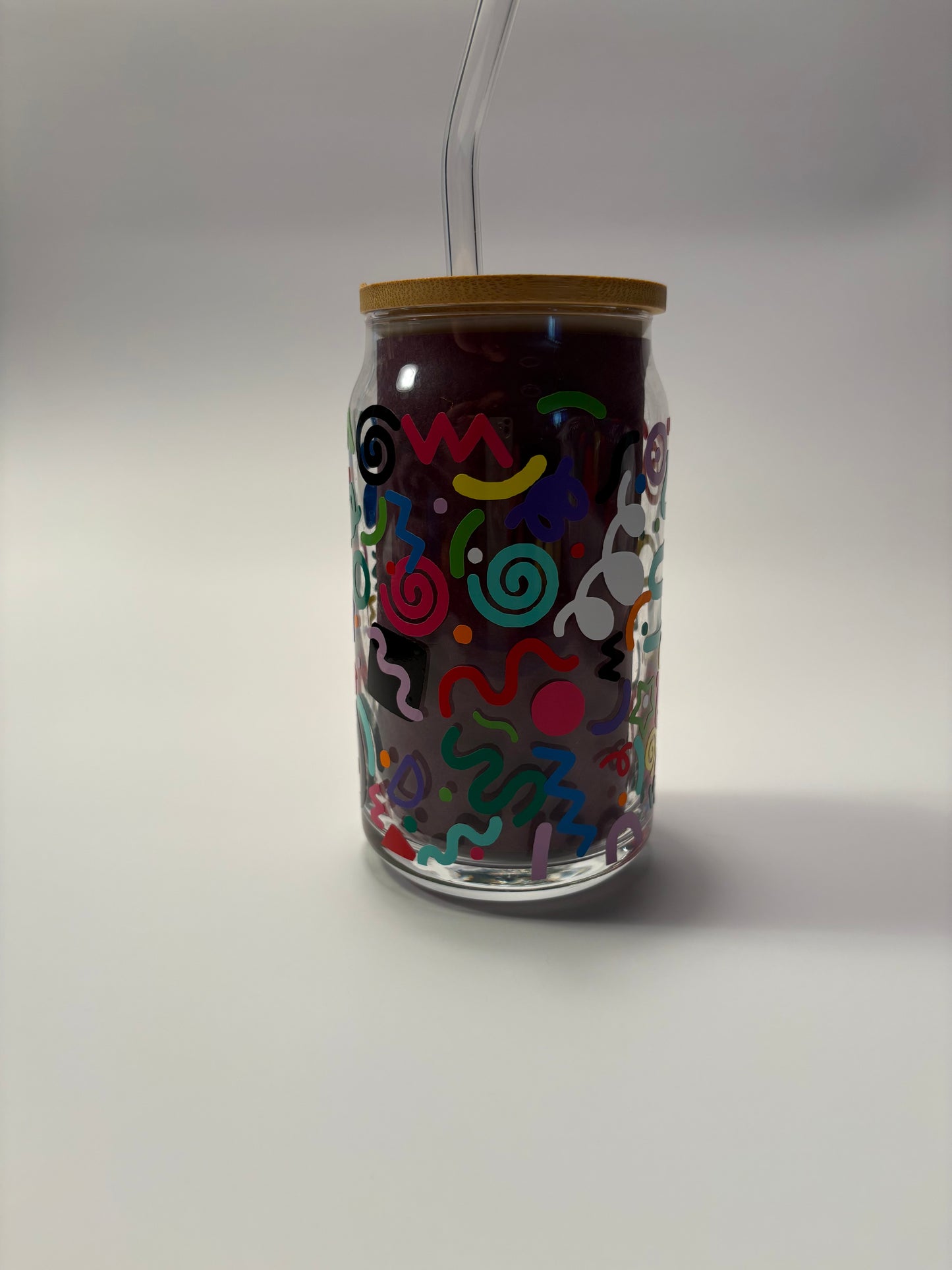 Retro 80’s Inspired Soda Can Glass