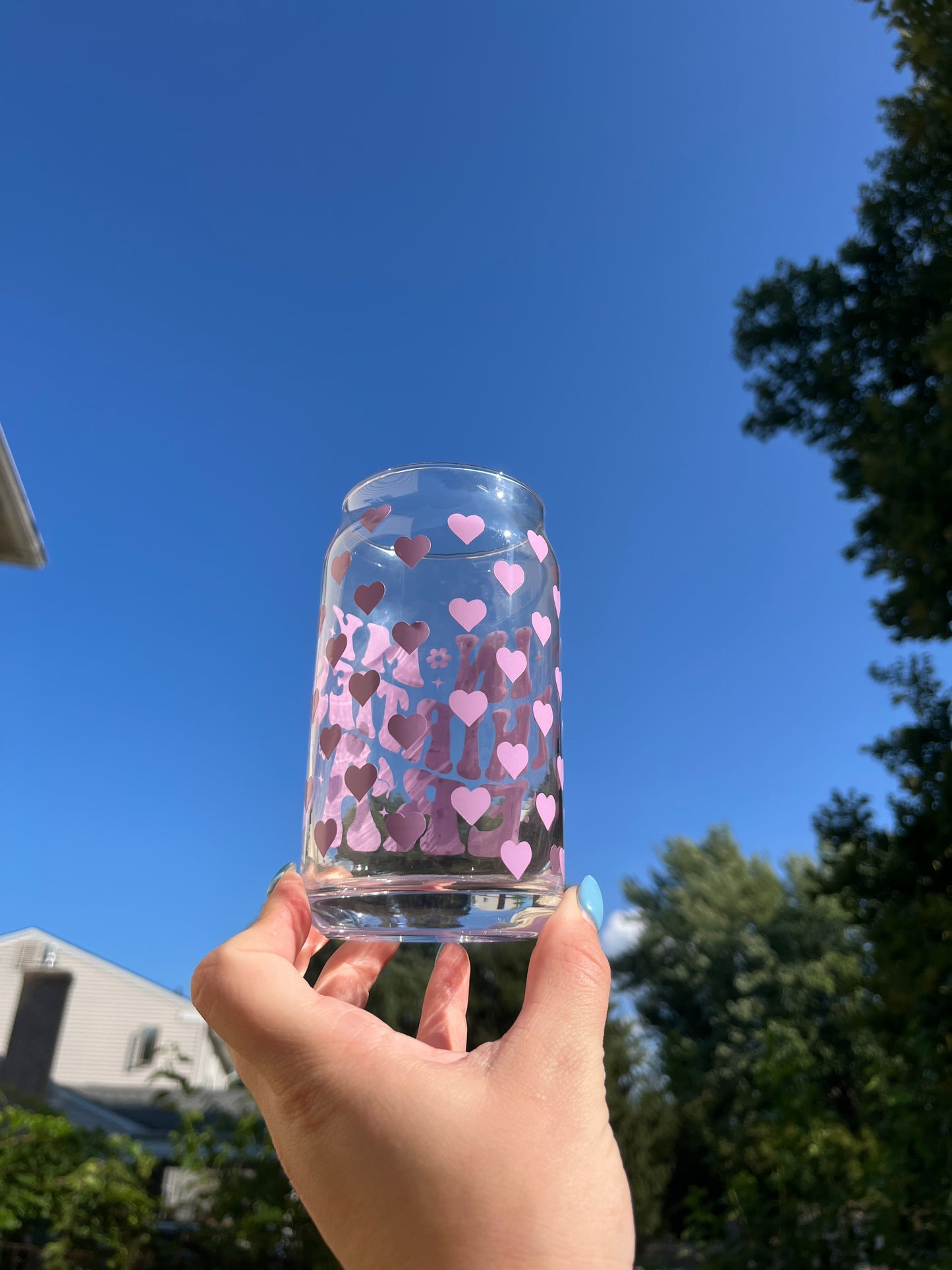 Birthday Era Soda Can Glass