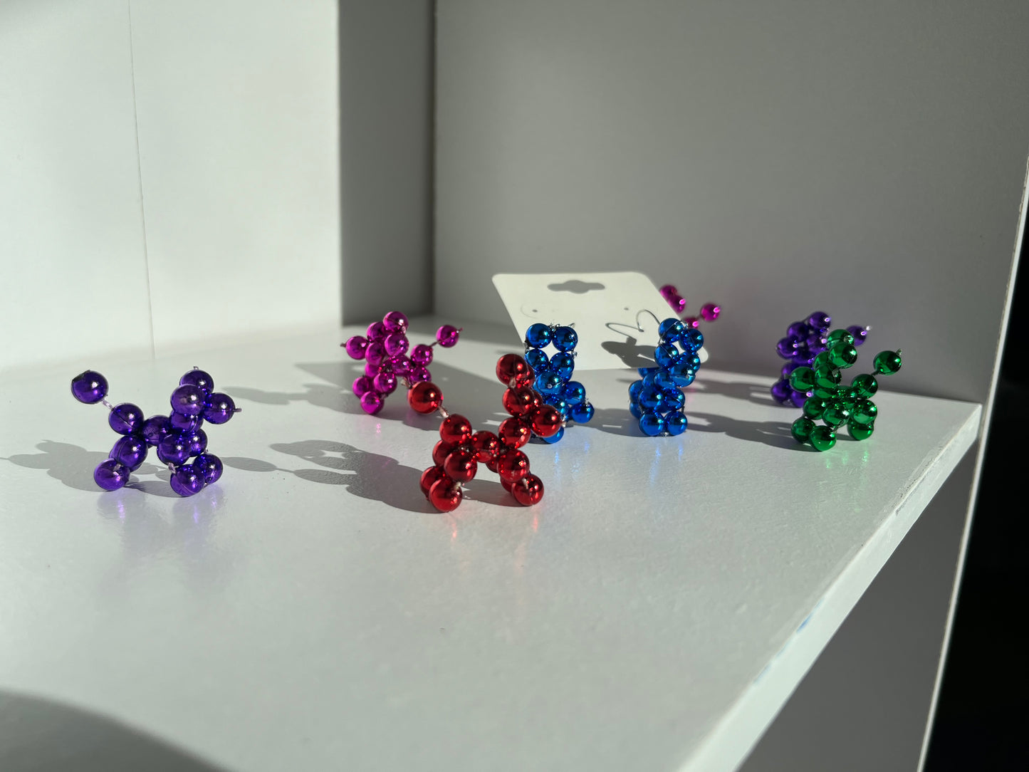 Balloon Dog Earrings