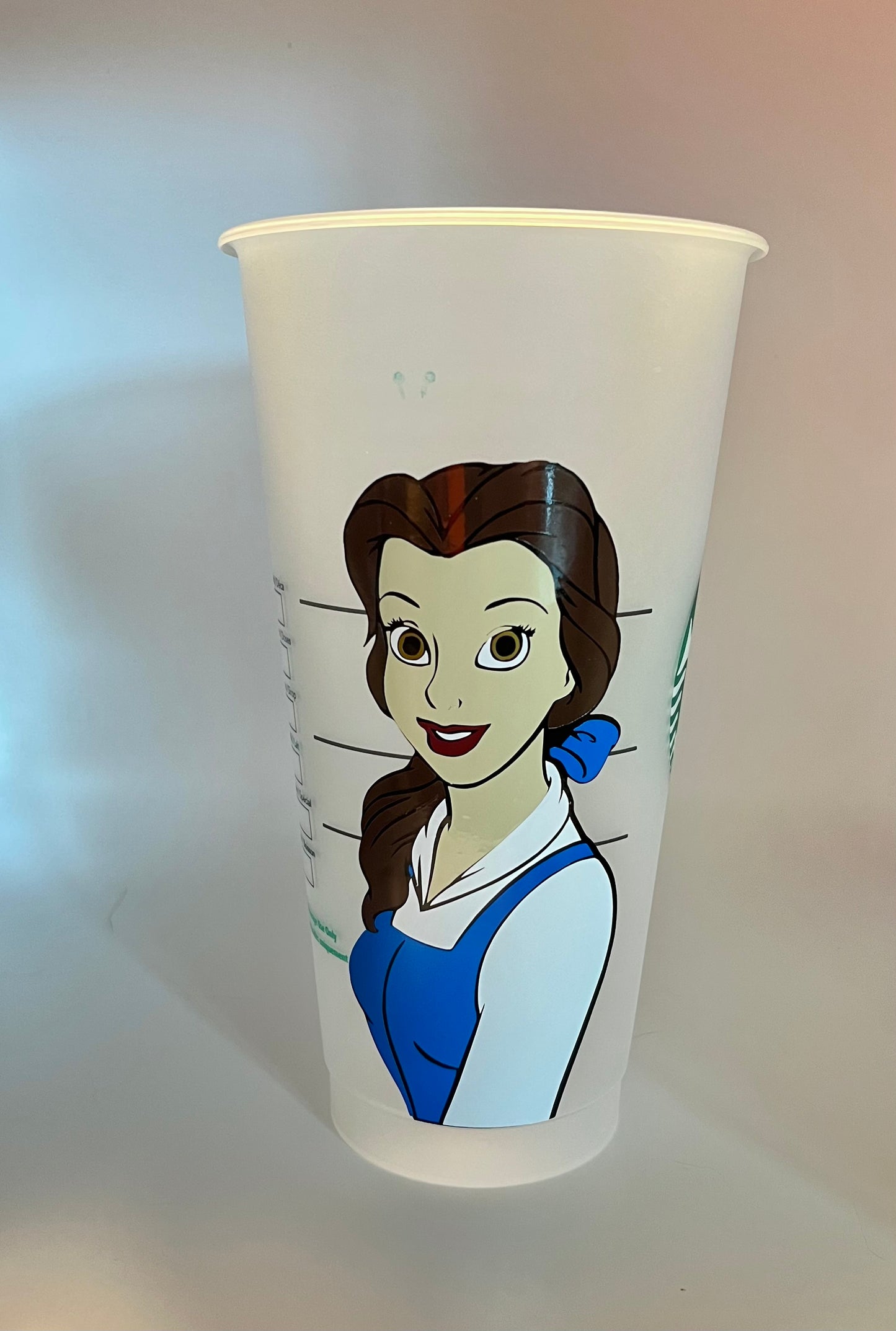 Princess Starbucks Cups (Full Face)