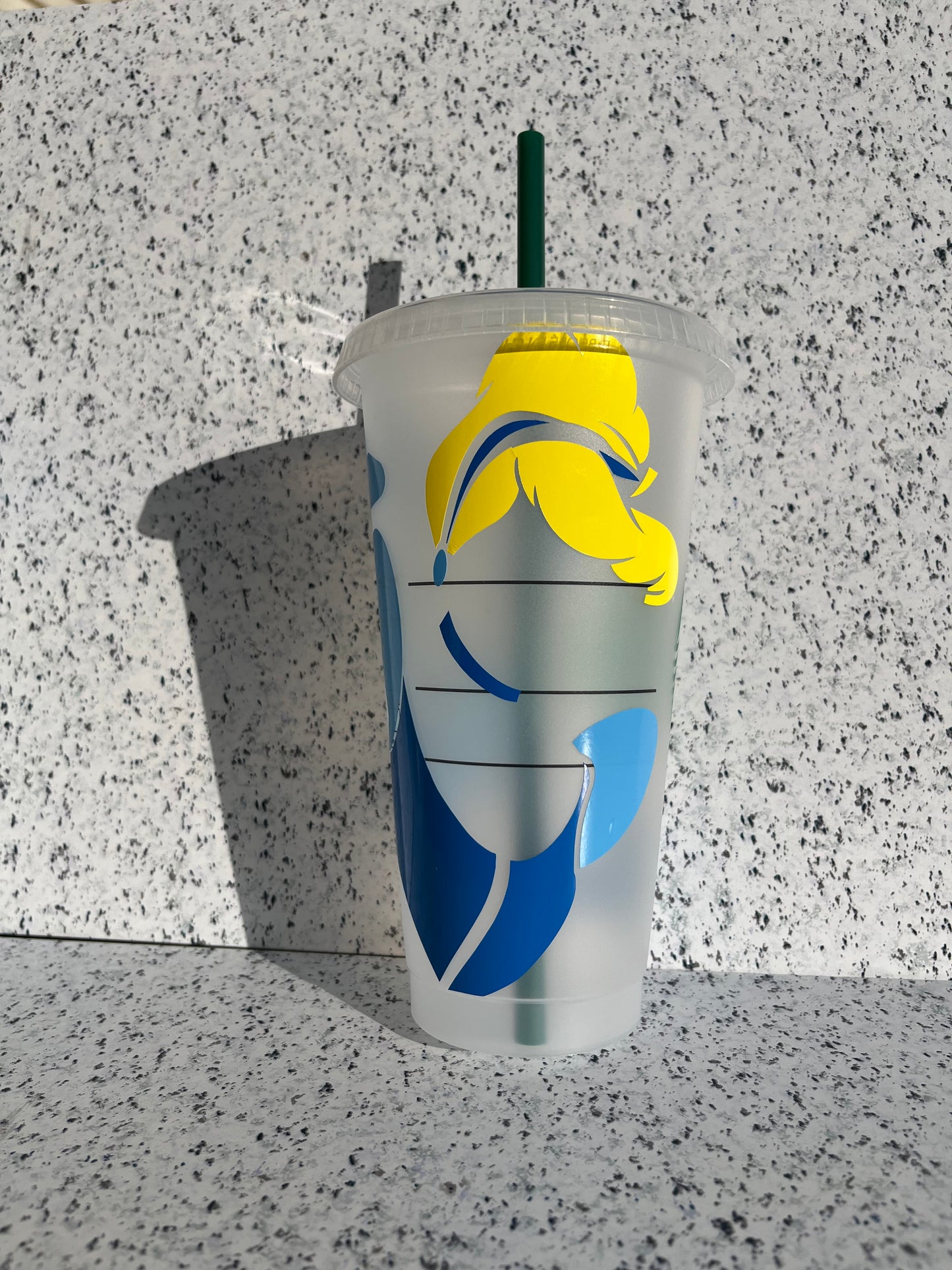 Princess Starbucks Cups (Silhouette)