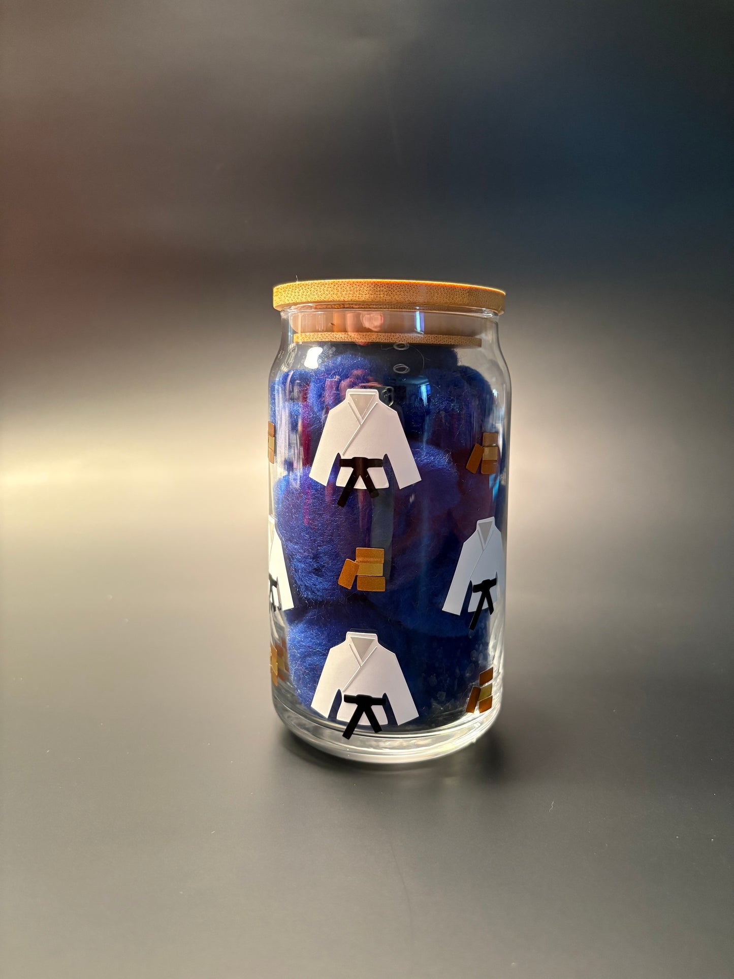 Karate Soda Can Glass