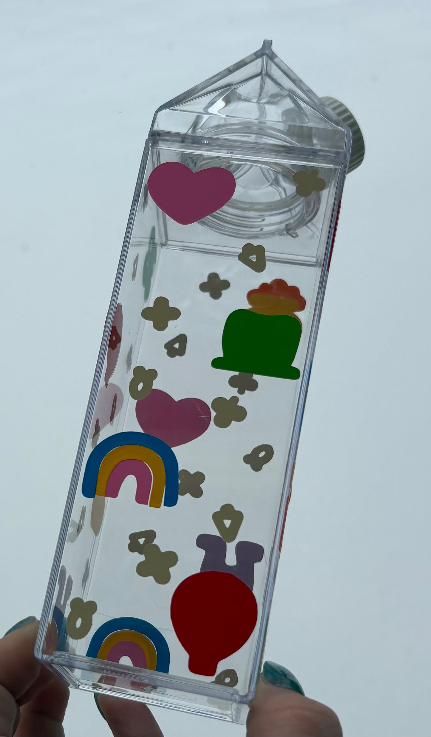 Lucky Charms Milk Carton Water Bottle