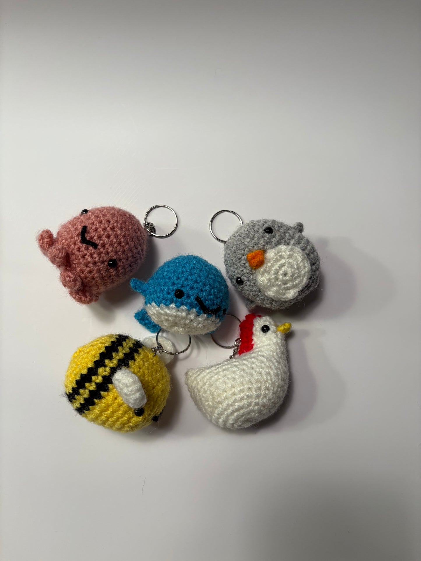 Crochet Animal Keychains