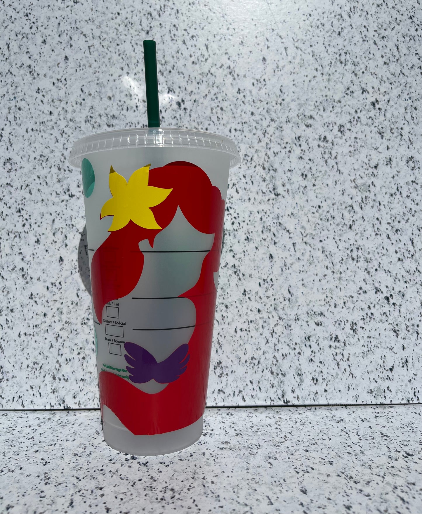 Princess Starbucks Cups (Silhouette)
