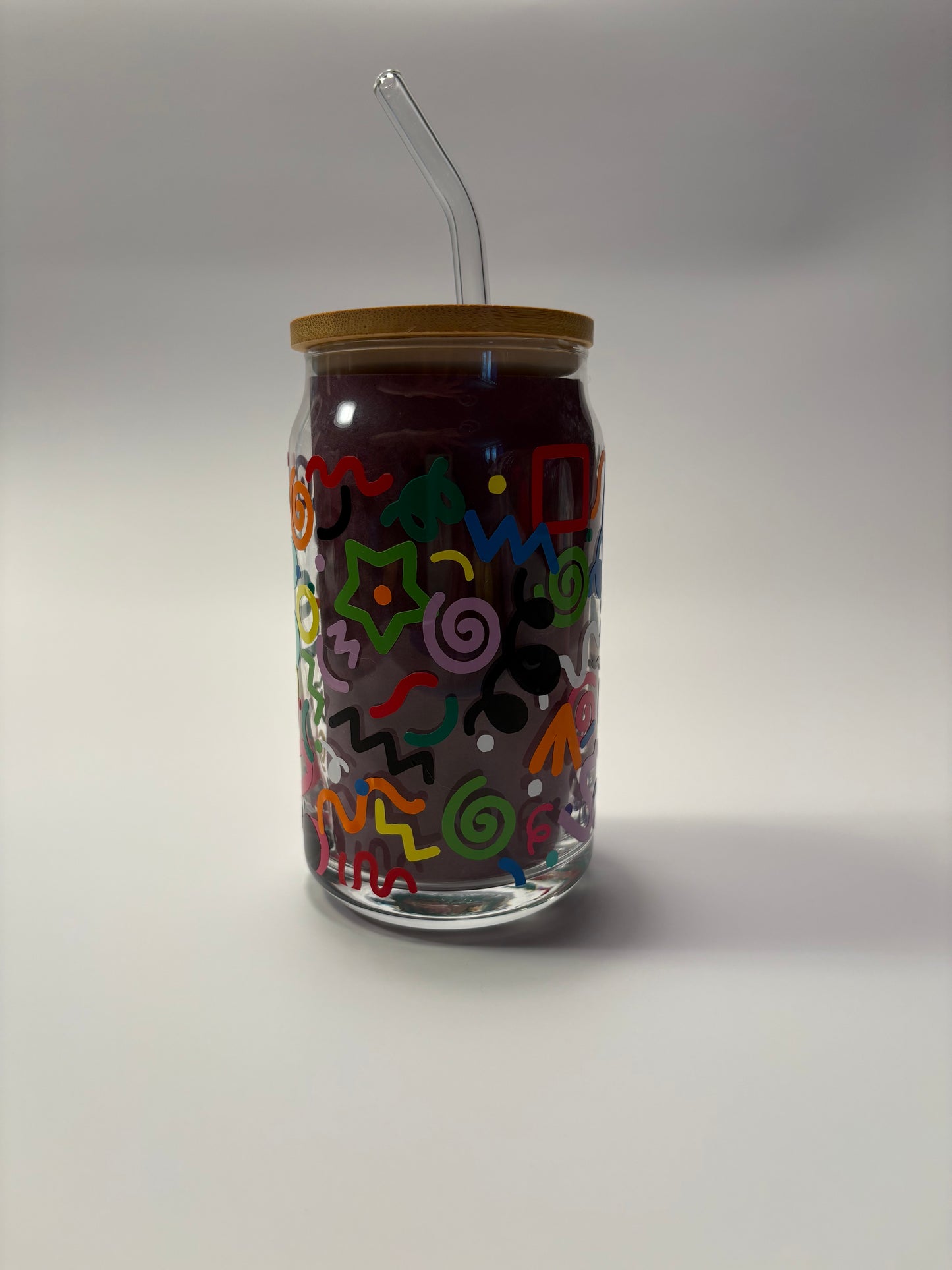 Retro 80’s Inspired Soda Can Glass