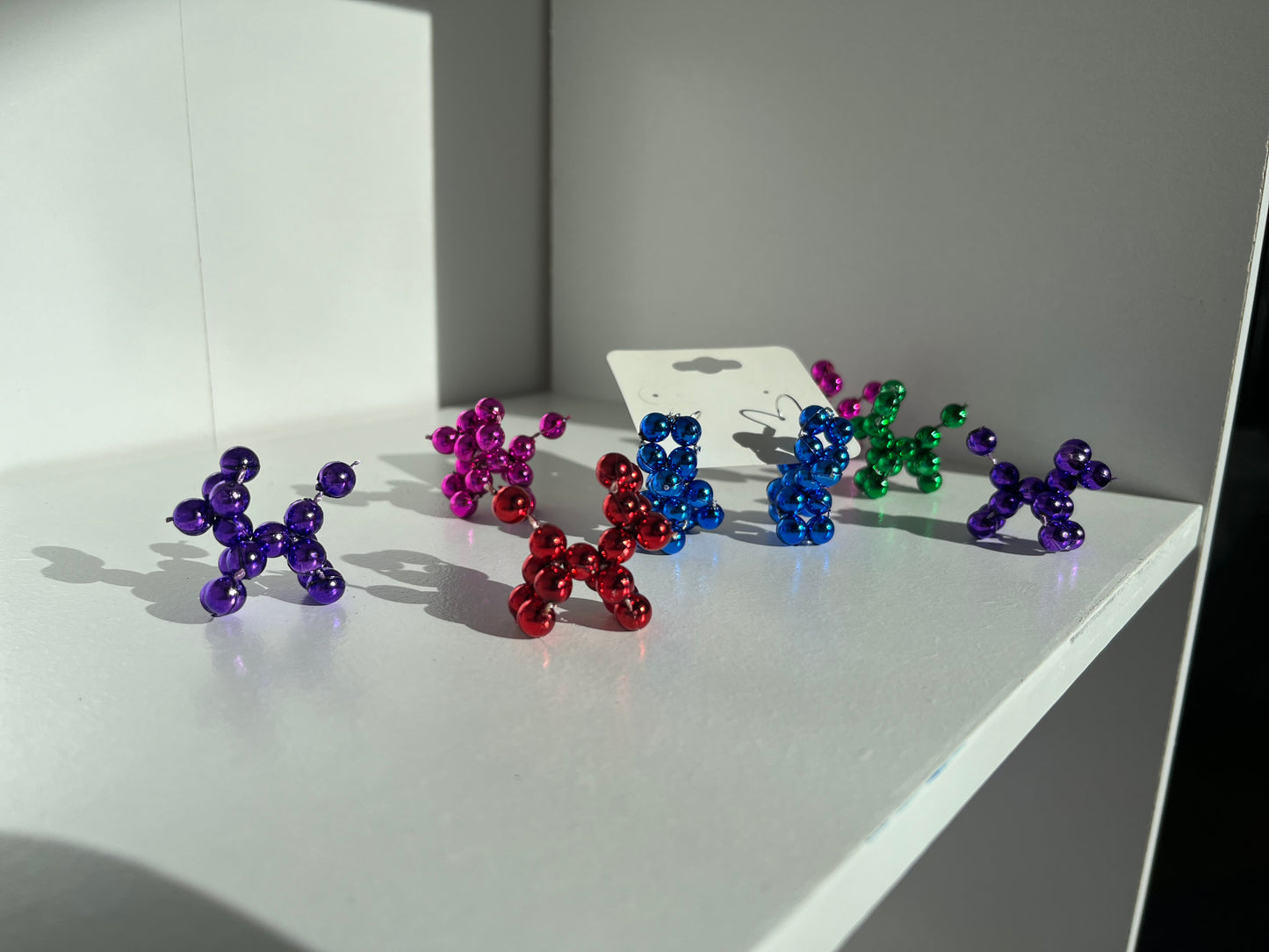 Balloon Dog Earrings