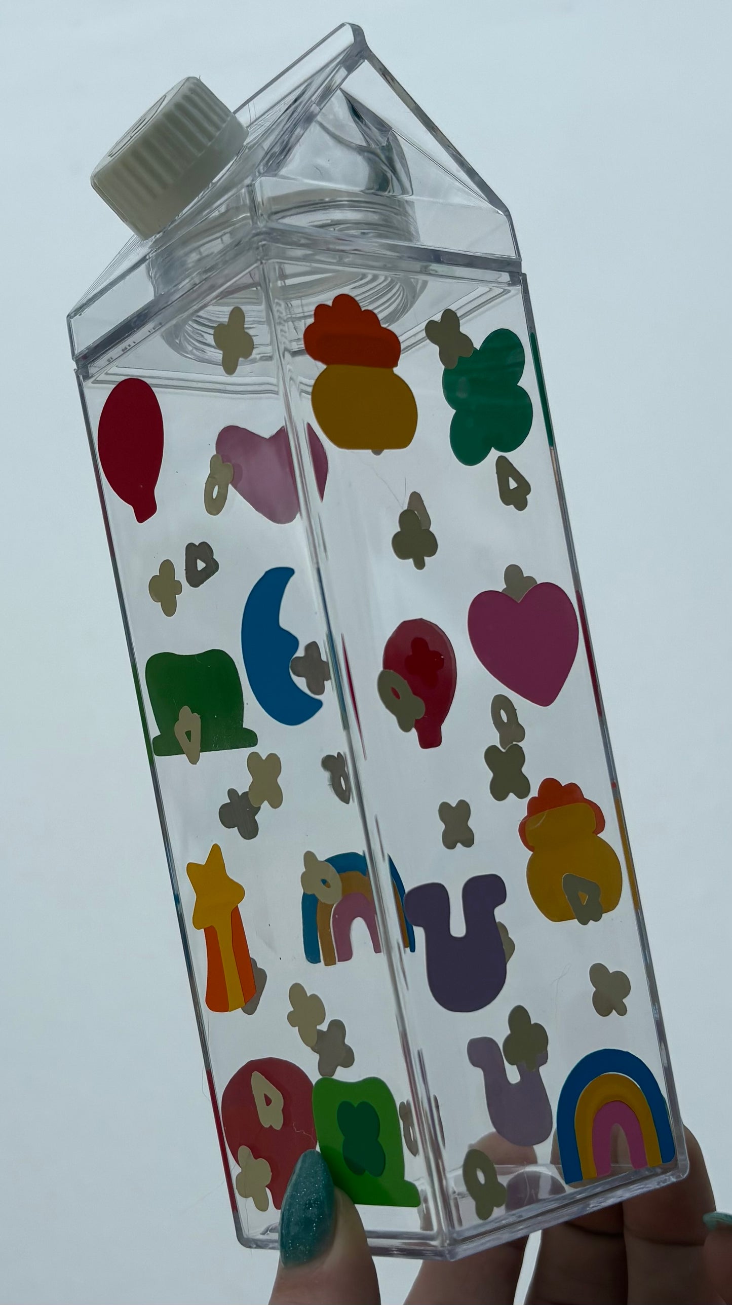 Lucky Charms Milk Carton Water Bottle
