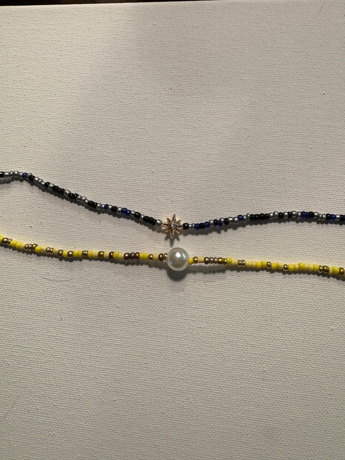 Celestia Series Seed Bead Necklace