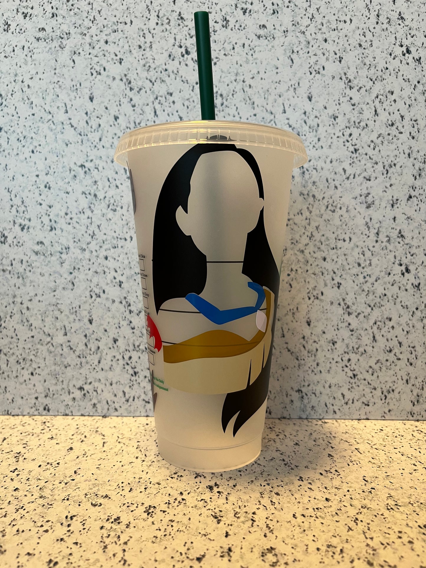 Princess Starbucks Cups (Silhouette)