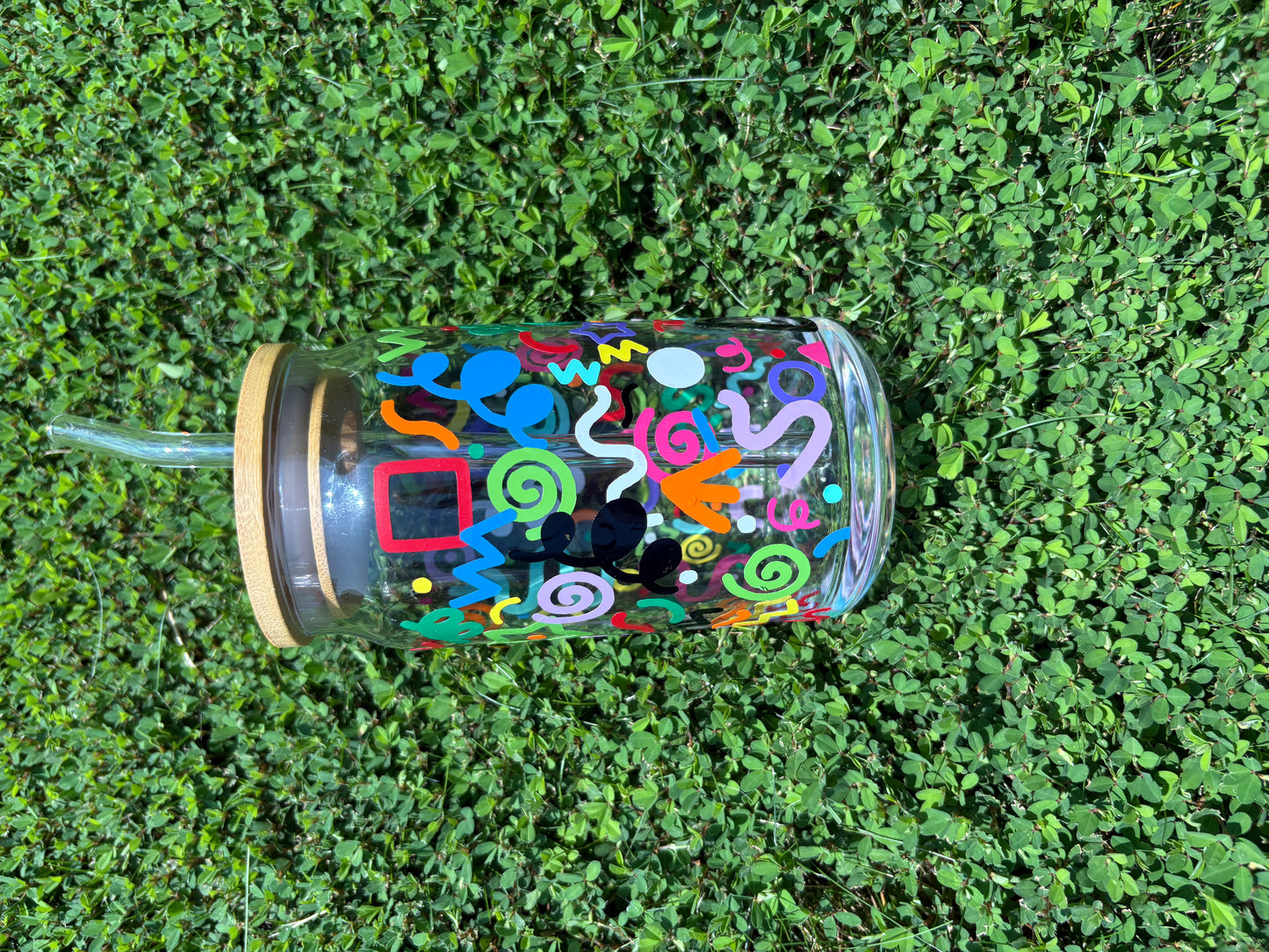 Retro 80’s Inspired Soda Can Glass