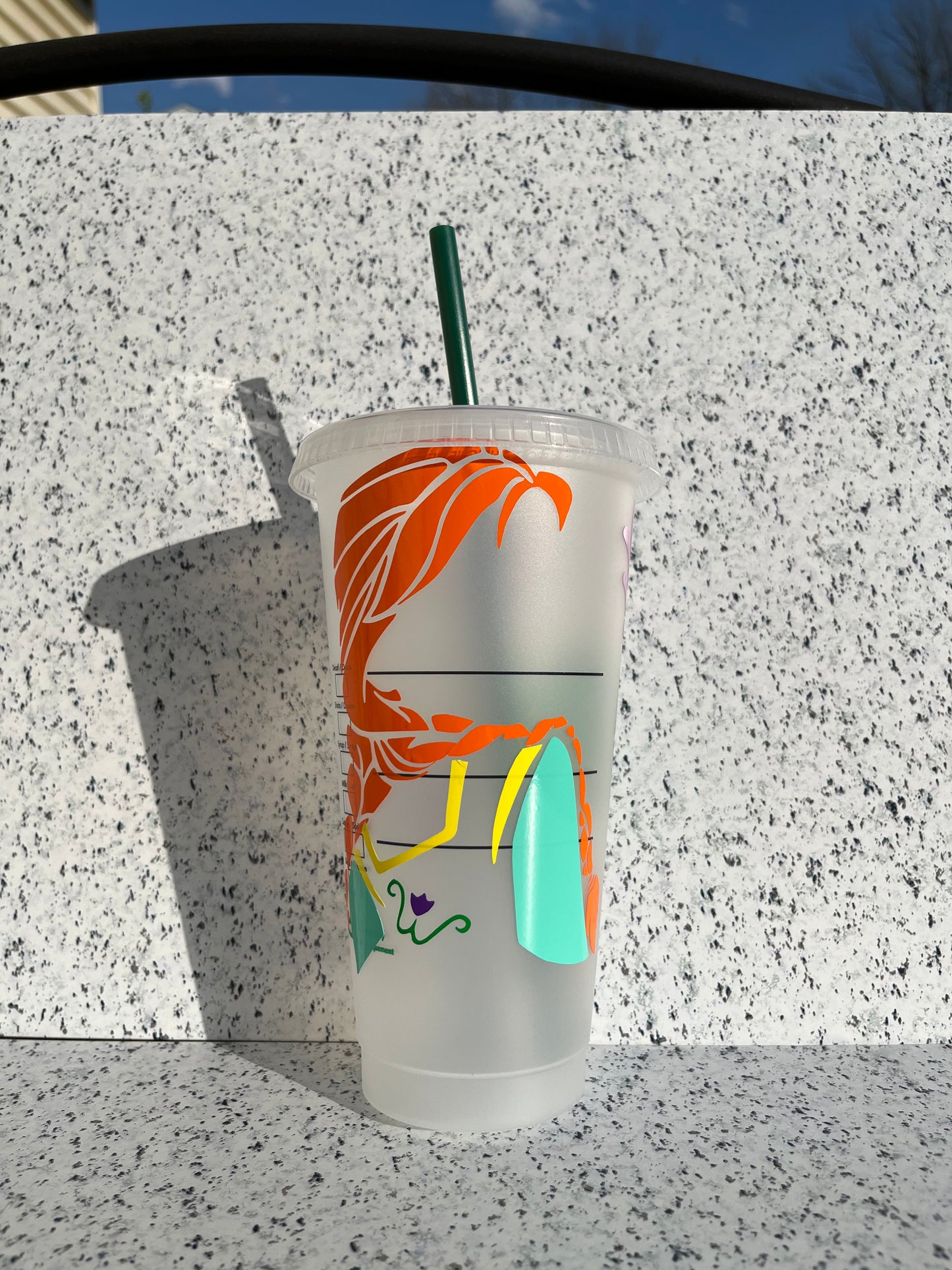 Princess Starbucks Cups (Silhouette)