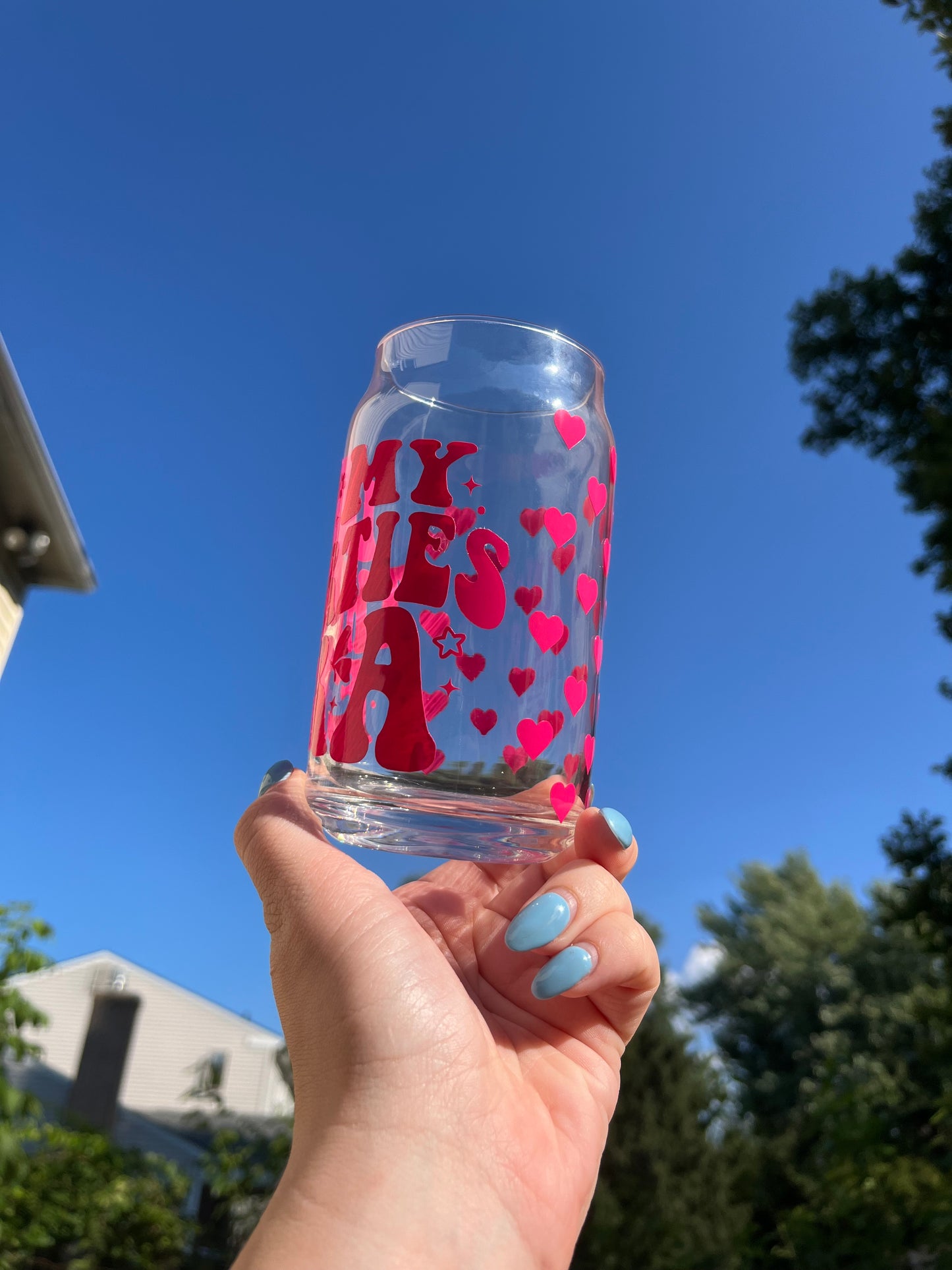Birthday Era Soda Can Glass