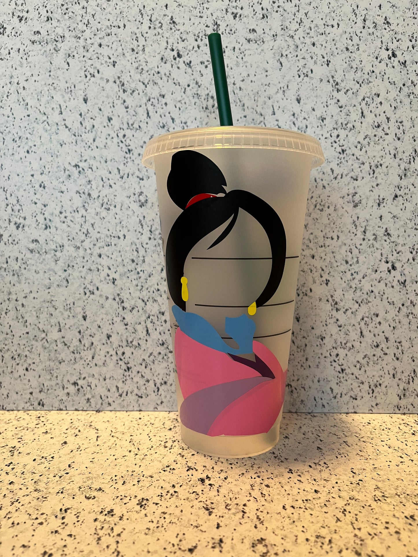Princess Starbucks Cups (Silhouette)