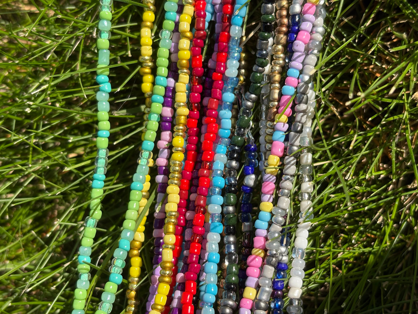 Taylor Inspired Seed Bead Necklace