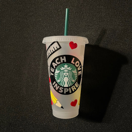 Teacher Starbucks cup