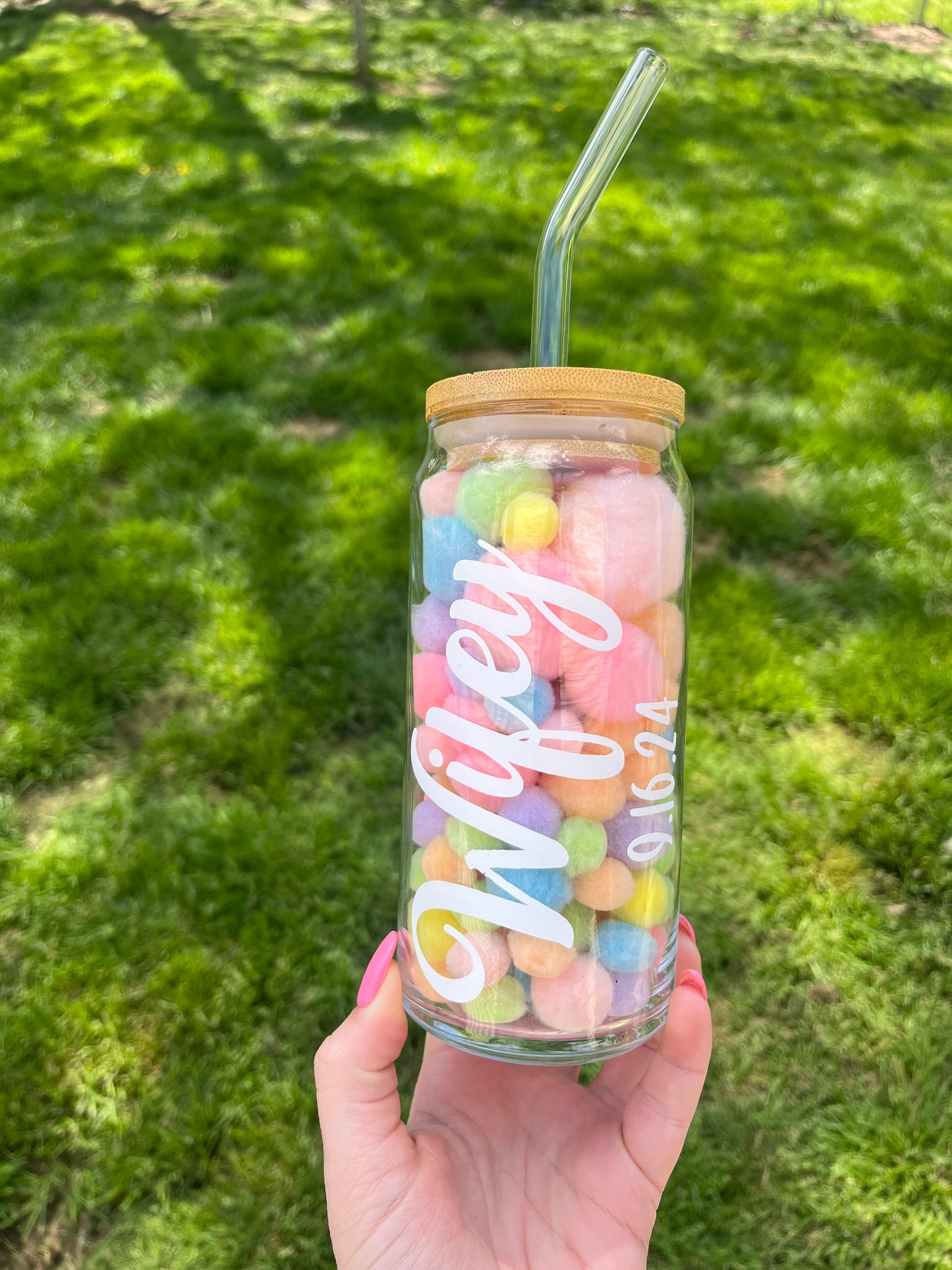 Wifey Soda Can Glass