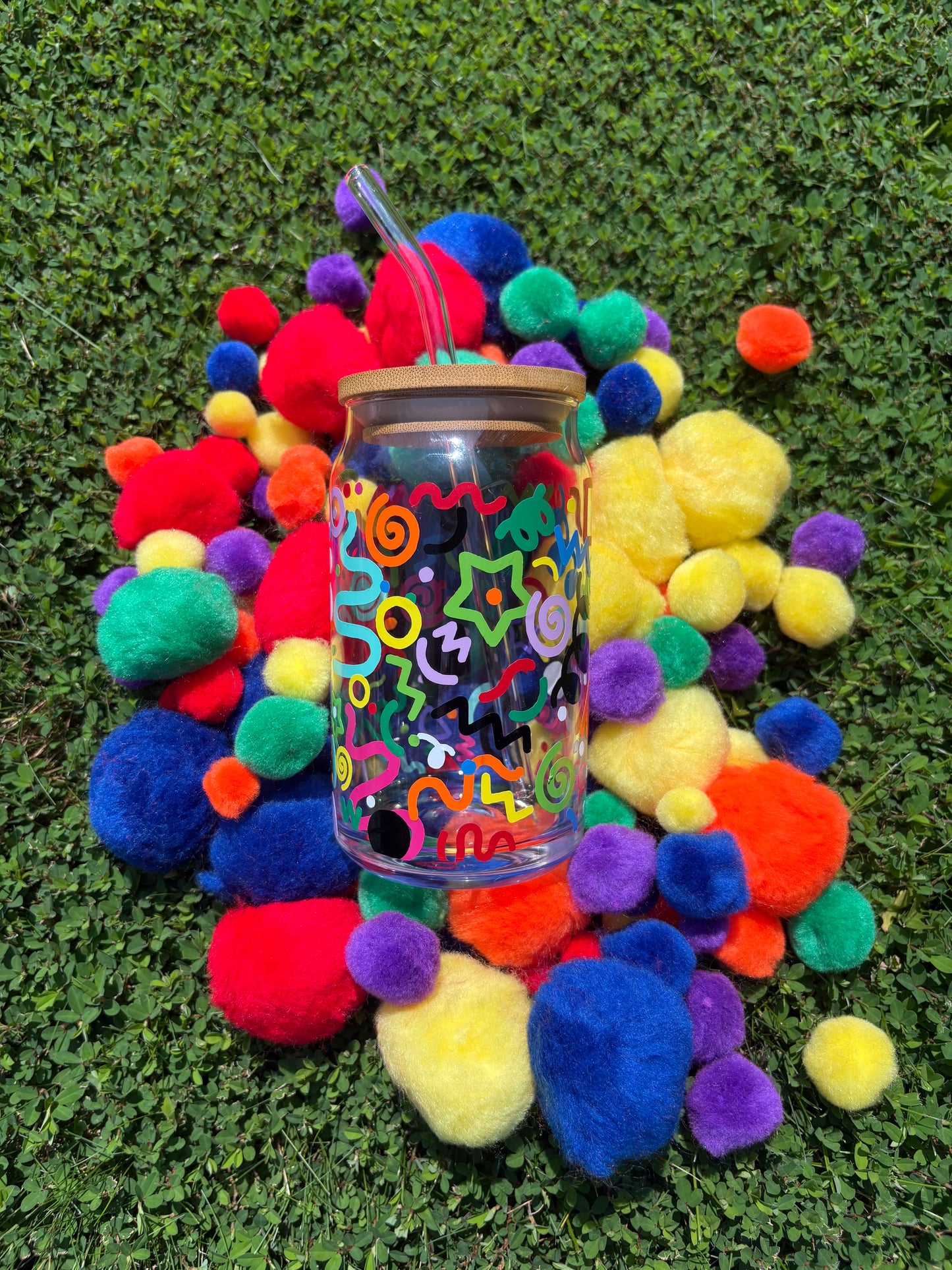 Retro 80’s Inspired Soda Can Glass