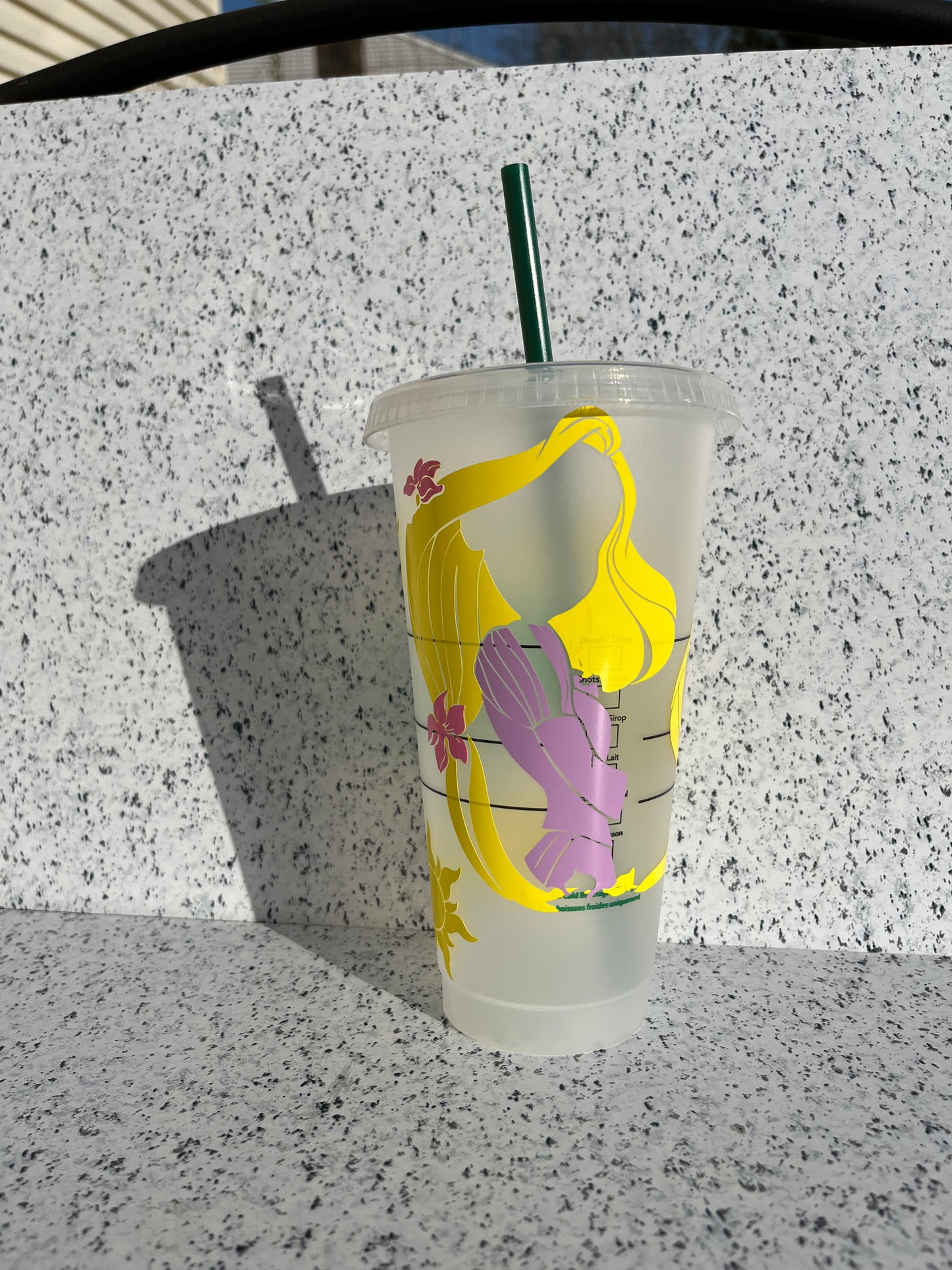Princess Starbucks Cups (Silhouette)