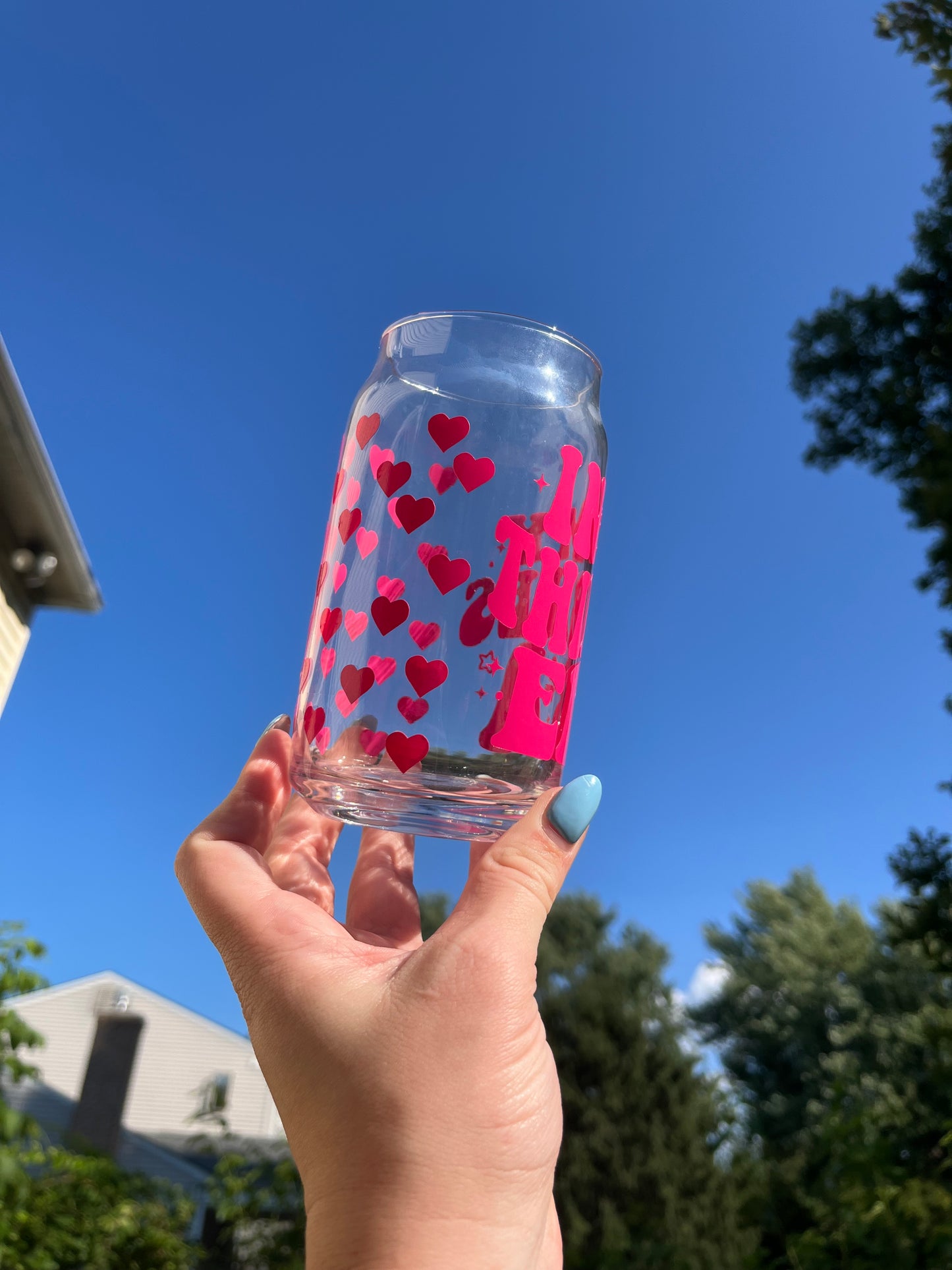 Birthday Era Soda Can Glass