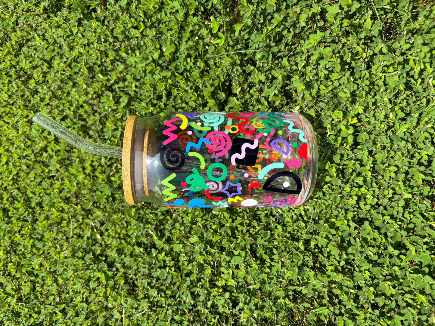Retro 80’s Inspired Soda Can Glass