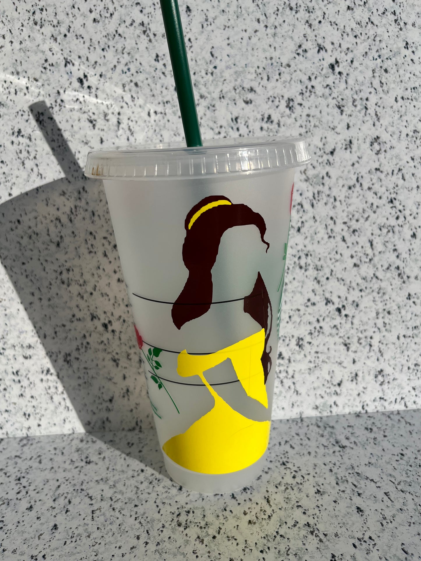 Princess Starbucks Cups (Silhouette)