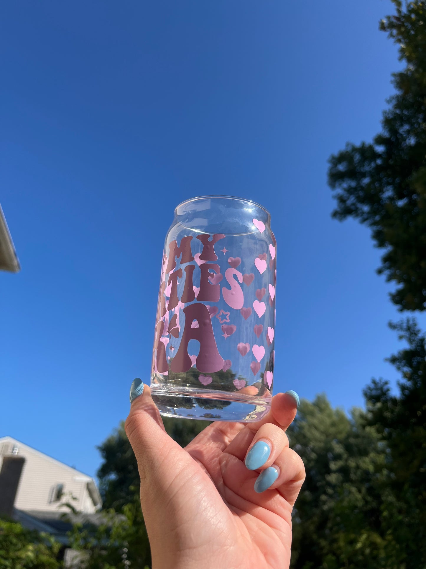 Birthday Era Soda Can Glass