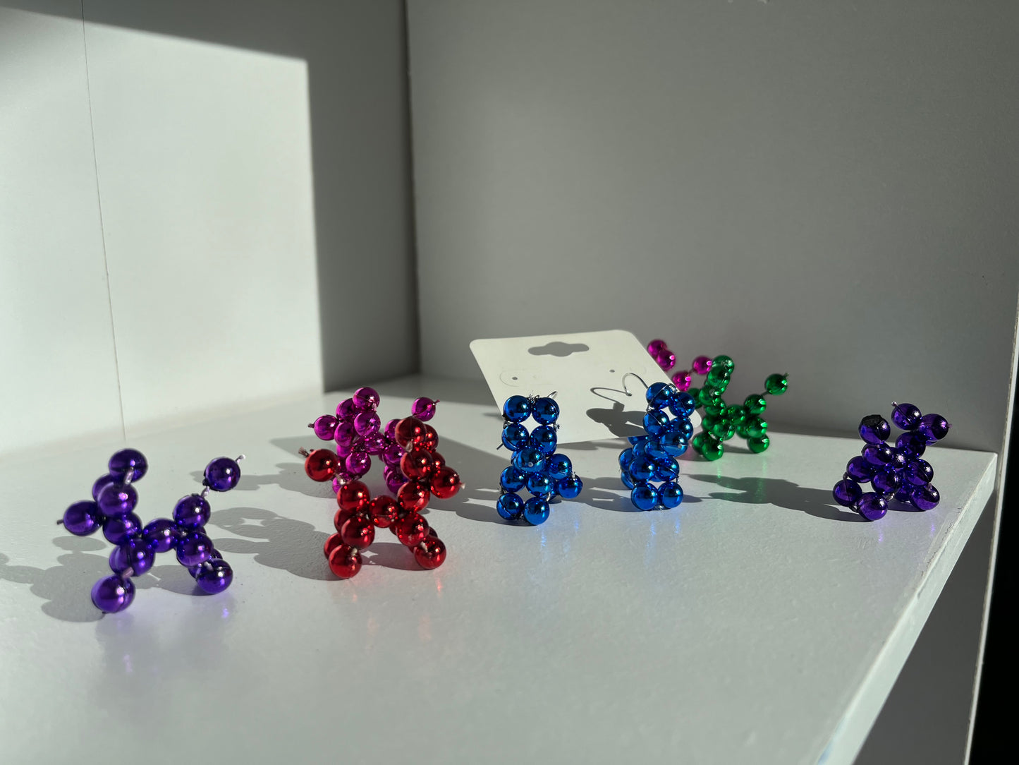 Balloon Dog Earrings