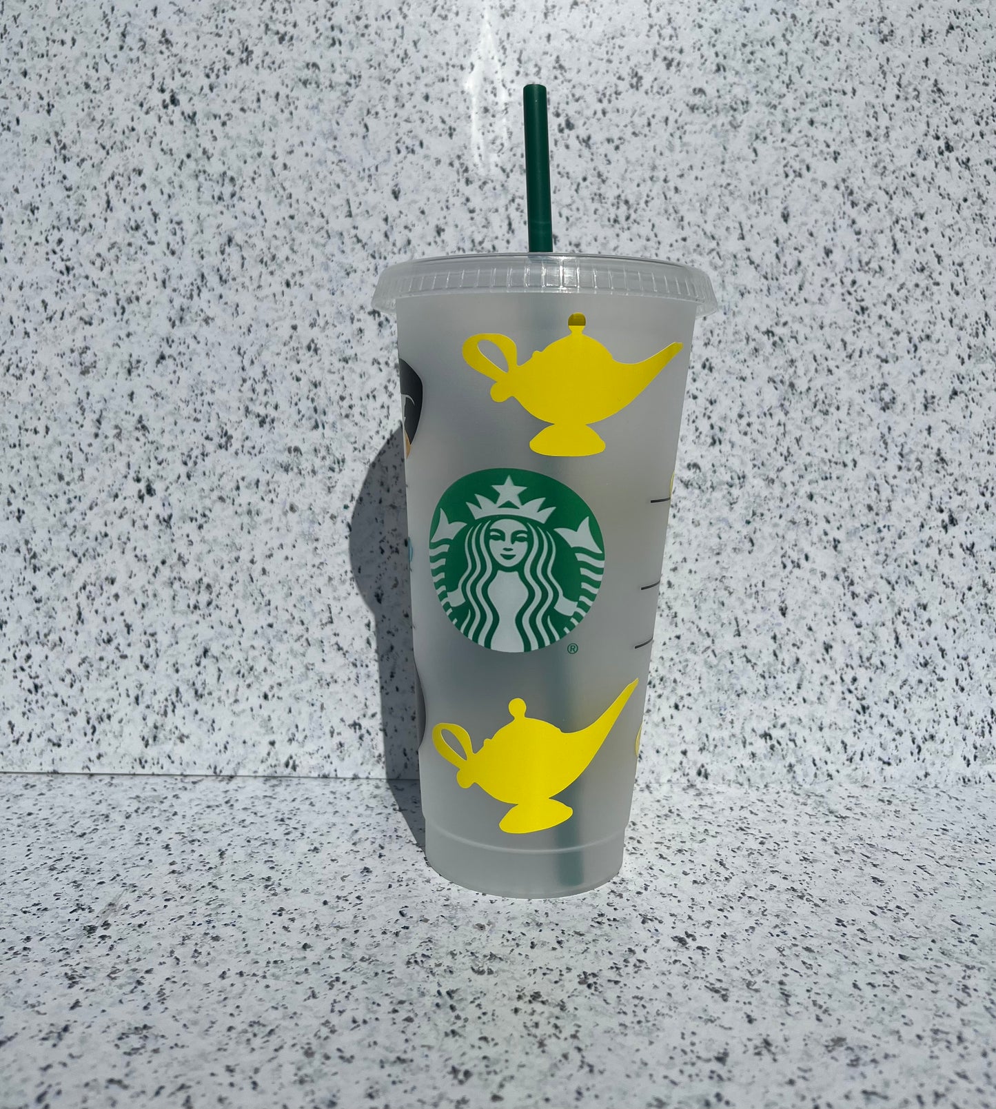 Princess Starbucks Cups (Silhouette)