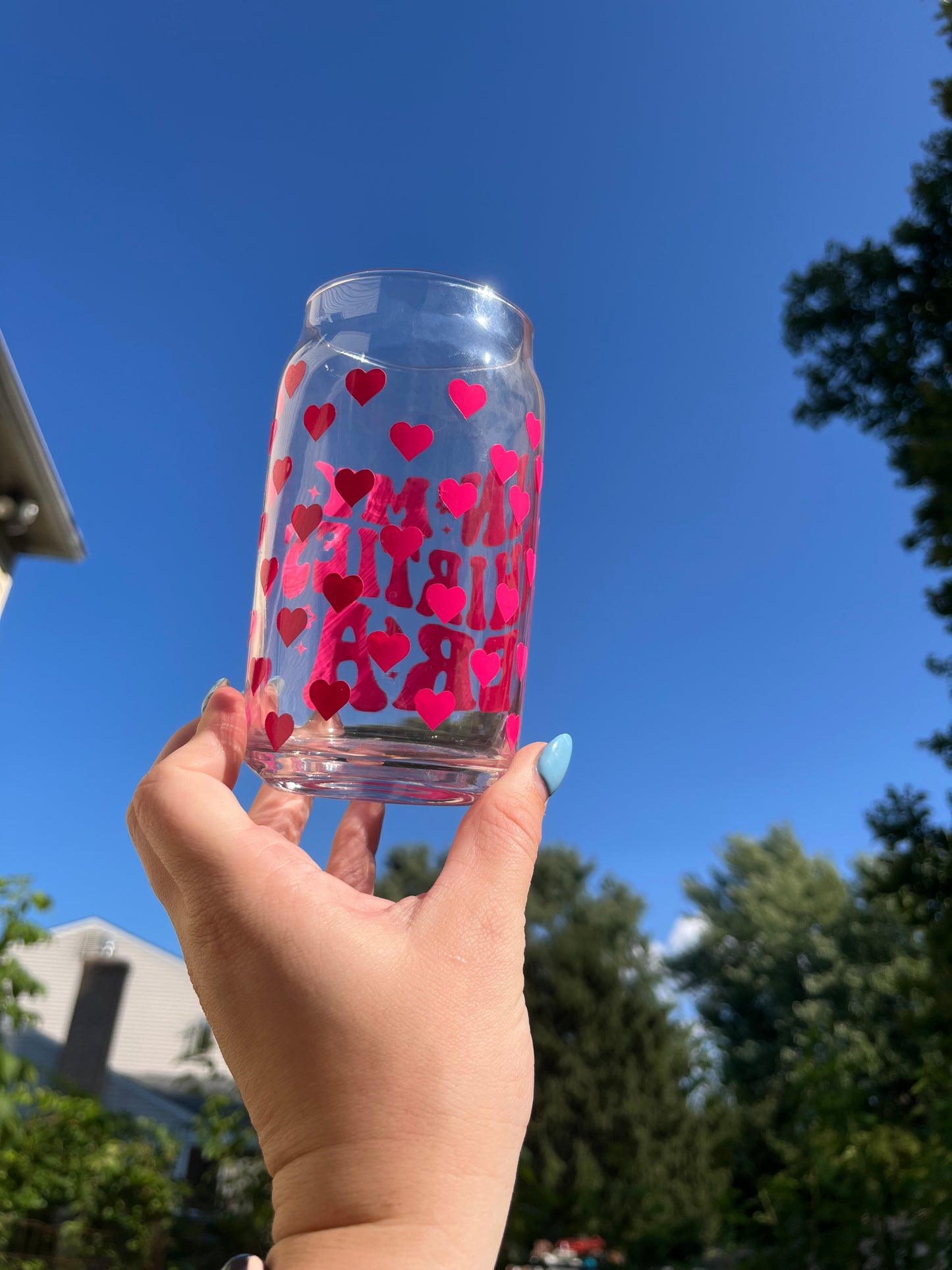 Birthday Era Soda Can Glass