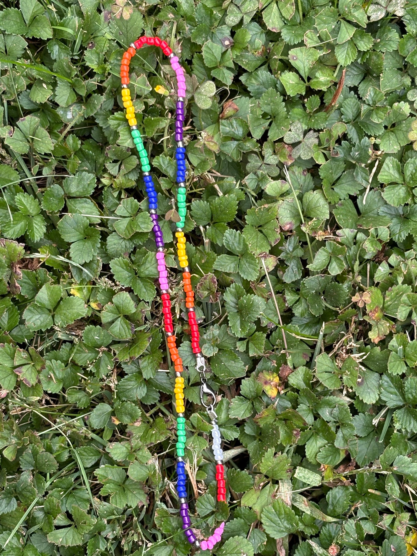 Multi/ Ombre Seed Bead Necklace