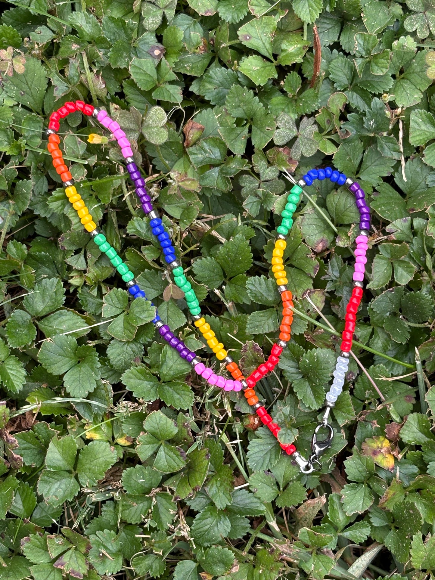 Multi/ Ombre Seed Bead Necklace