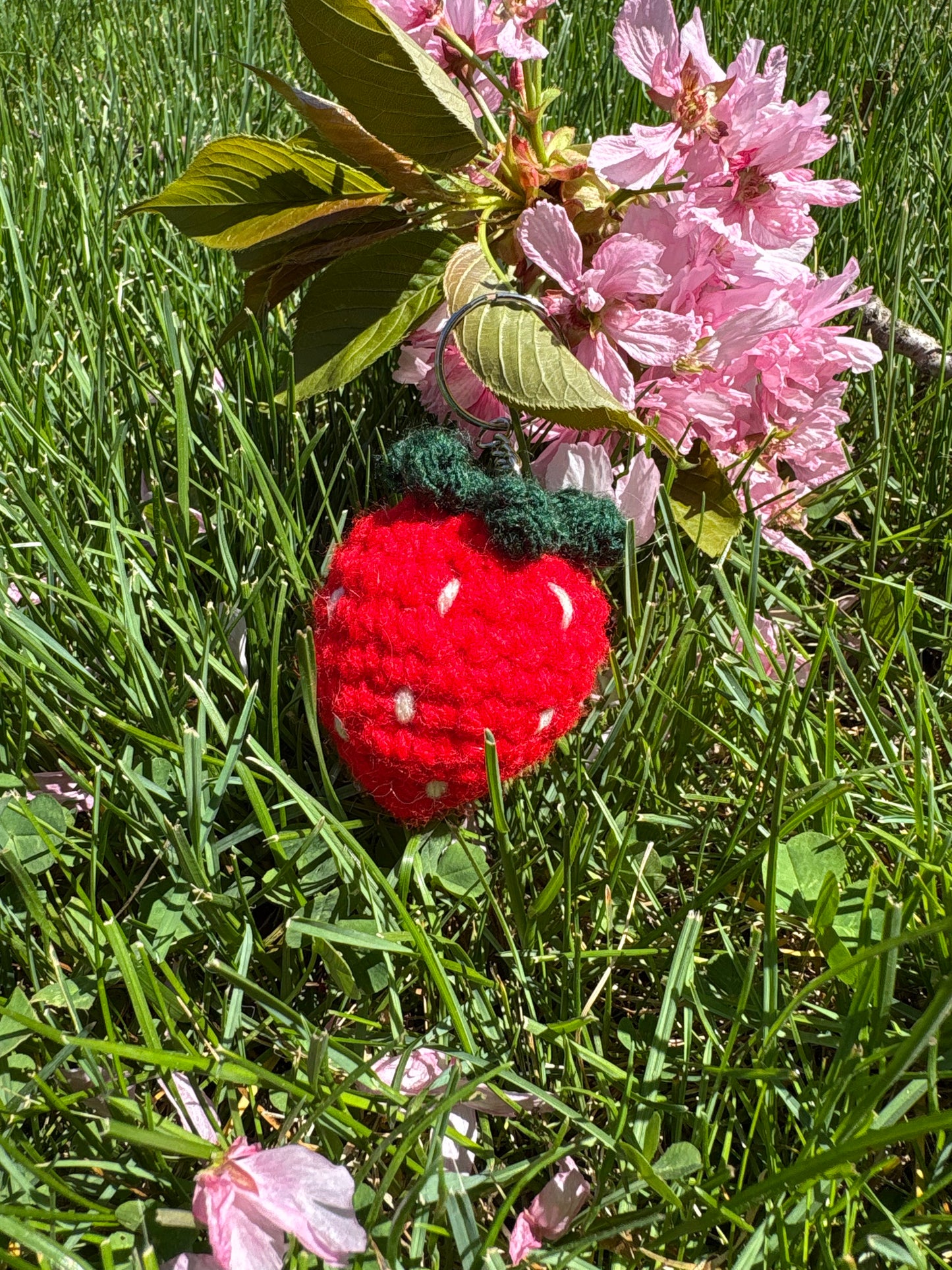 Crochet Fruit Keychains