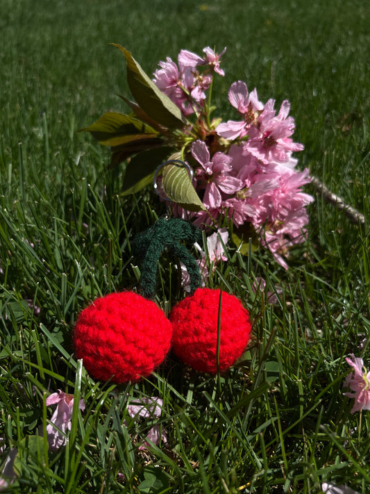 Crochet Fruit Keychains