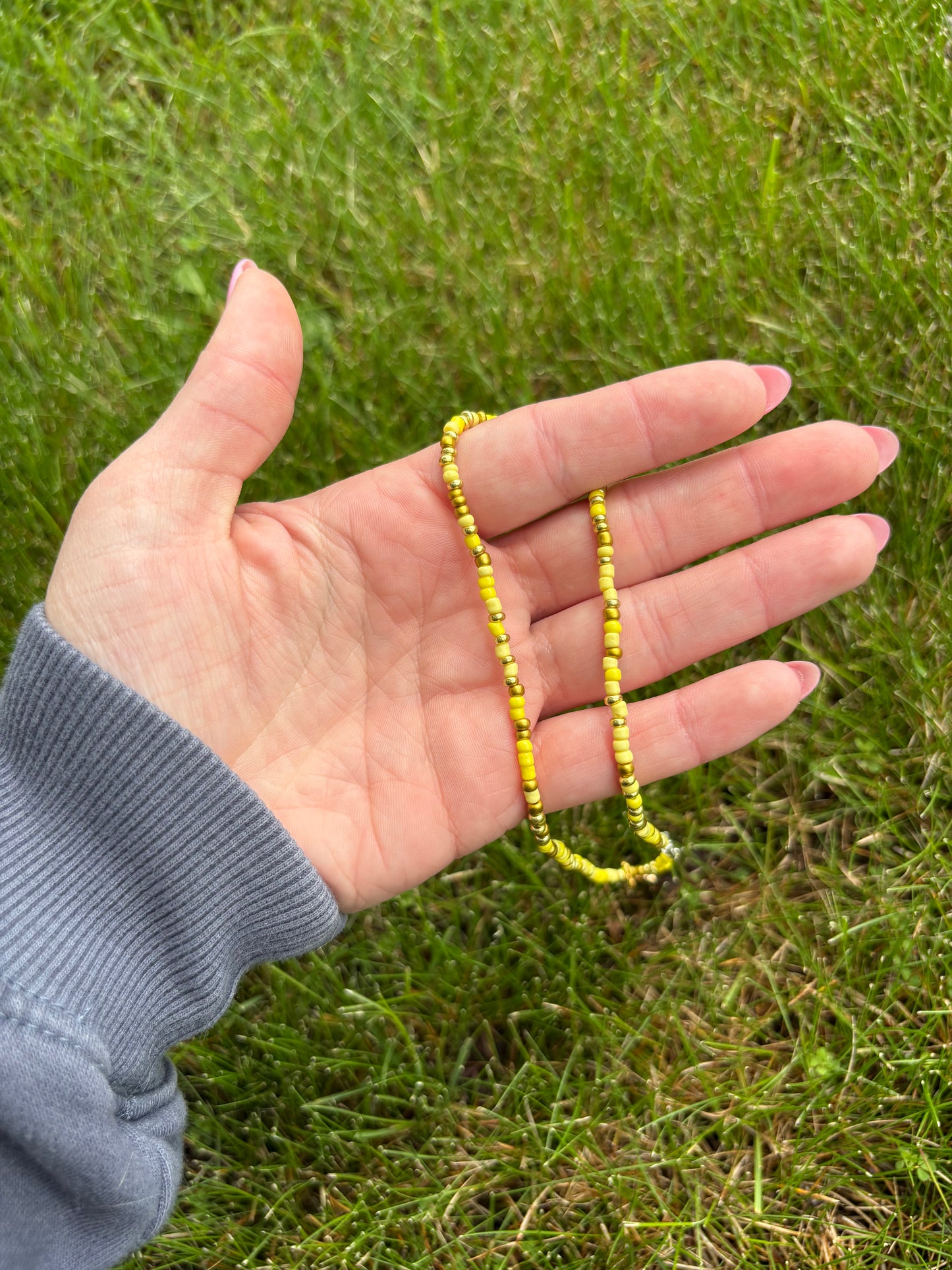 Multi/ Ombre Seed Bead Necklace