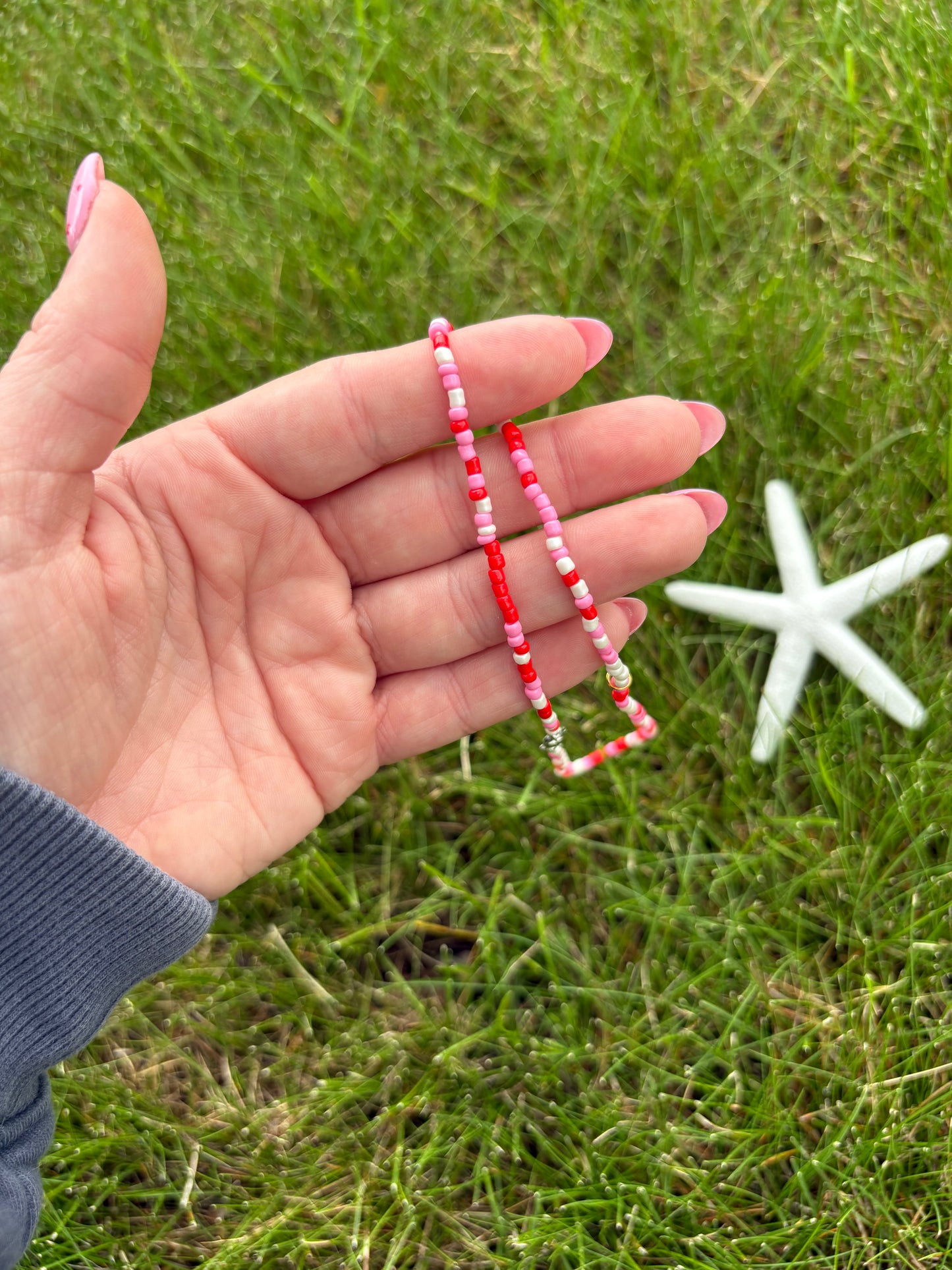 Multi/ Ombre Seed Bead Necklace