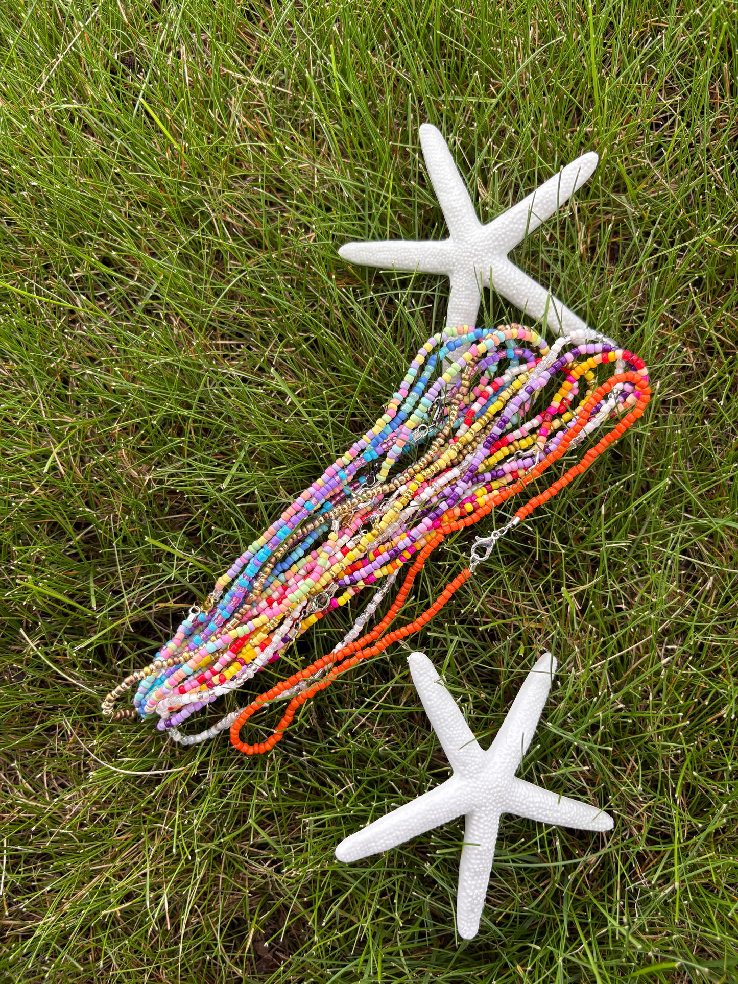 Multi/ Ombre Seed Bead Necklace