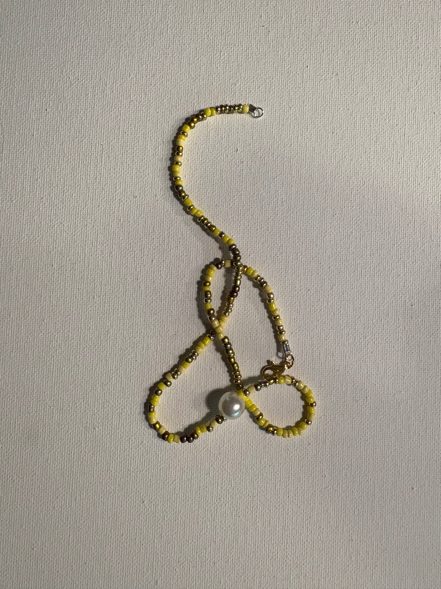 Celestia Series Seed Bead Necklace