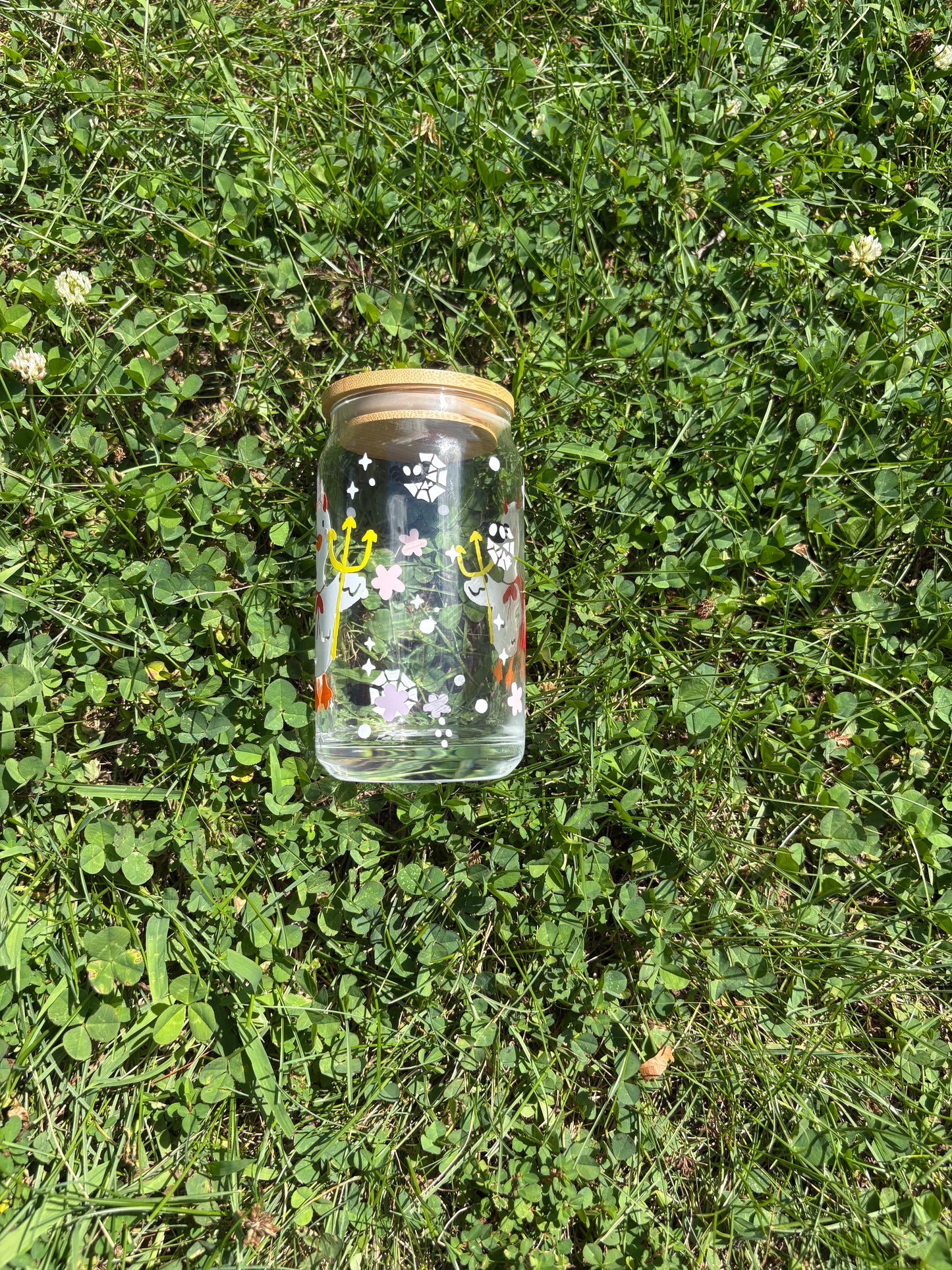 Devilish Goose Soda Can Glass
